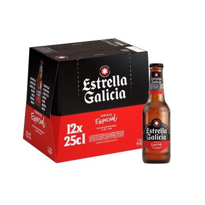 Estrella Galicia Pack 6Bt 25CL