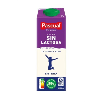 Pascual Entera Sin Lactosa 1L