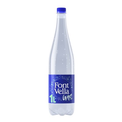 Font Vella Agua Con Gas 1L PET