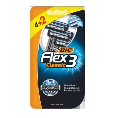 Bic Maquinilla Flex 3 Classic 6U