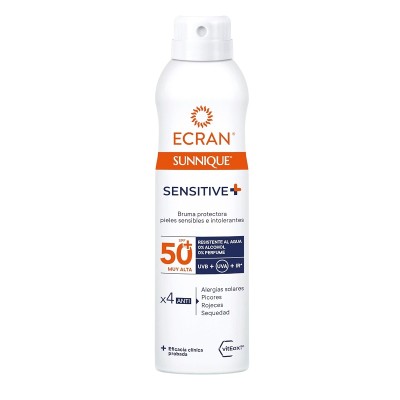 Ecran Leche Spray Sensitive 50 SPF 250ML