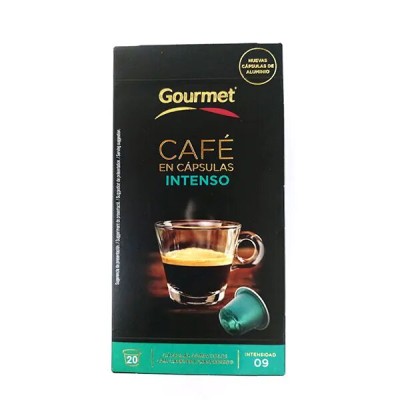 Gourmet Cápsulas Nespreso Intenso 20U