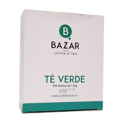 Bazar Té Verde Infusión 100U