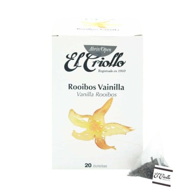 Criollo Infusión Rooibos Vainilla 20U