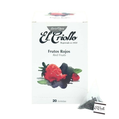 Criollo Infusión Frutos Rojos 20U