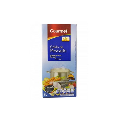 Gourmet Caldo Pescado Brick 1L