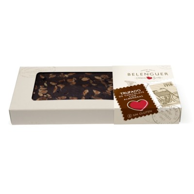 Belenguer Turrón Trufado de Chocolate Con Almendras 300G