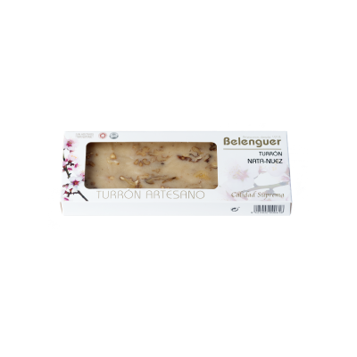 Belenguer Turrón Nata - Nuez 300G