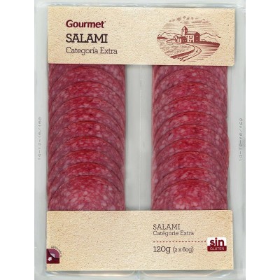 Gourmet Salami Loncheado 2x60G