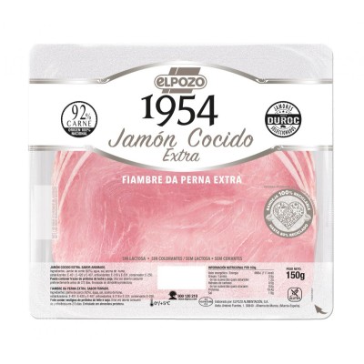 Pozo Jamón Cocido Duroc 1954 150G