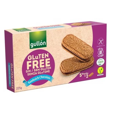 Gullón Sandwich Chocolate Sin Gluten 45G