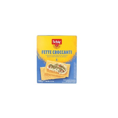 Schar Fette Croccanti Pan Crujiente Sin Gluten 150G