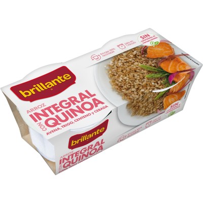 Brillante Arroz Integral Quinoa 125G