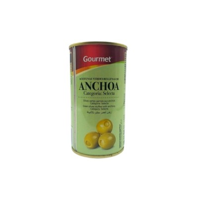 Gourmet Aceituna Rellena de Anchoa 350G