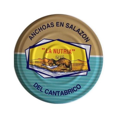 La Nutria Anchoas en Salazón 900G