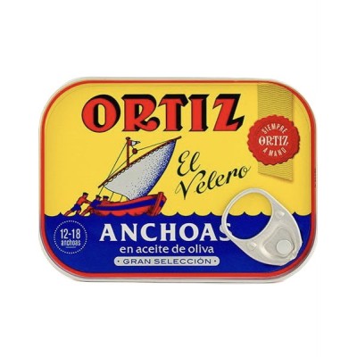 Ortiz Filete de Anchoa en Aceite de Oliva 50G