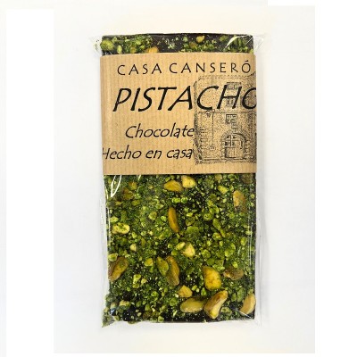 Casa Cansero Chocolate Negro con Pistachos 100G