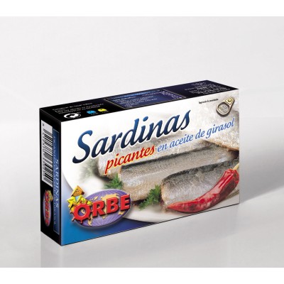 Orbe Sardinillas Picantes 90G