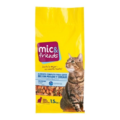 Mic&Friends Comida Seca Para Gatos 1,5KG