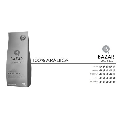 Bazar Café 100% Arábica 1KG