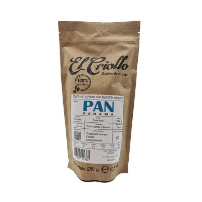 Criollo Panamá Origen Grano 250G