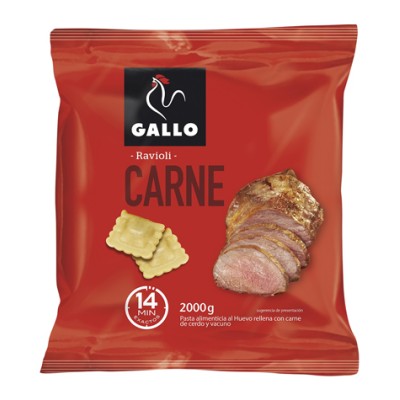 Gallo Pasta Ravioli/Tortellini Carne 2KG