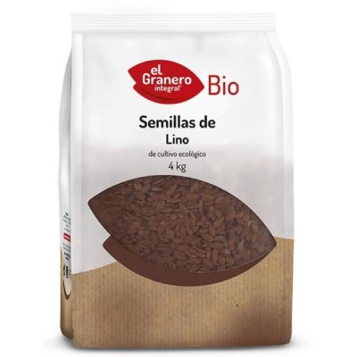 Biogran Semillas de Lino Bio Saco 4KG