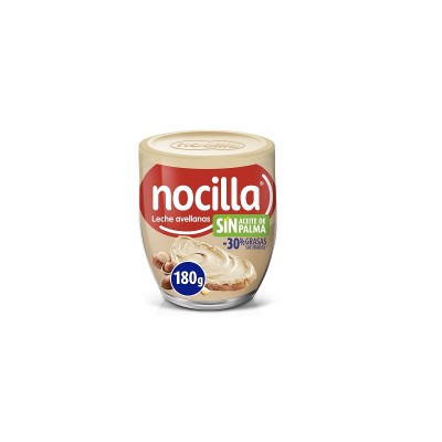 Nocilla Crema de Leche de Avellanas 180G