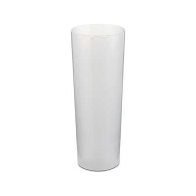 Vaso Tubo Plástico 500U